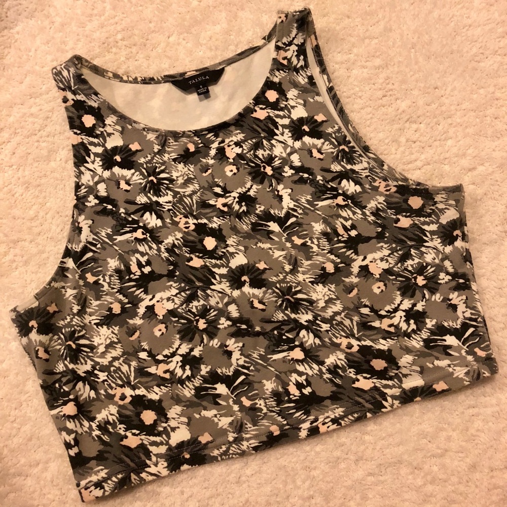 Floral crop top